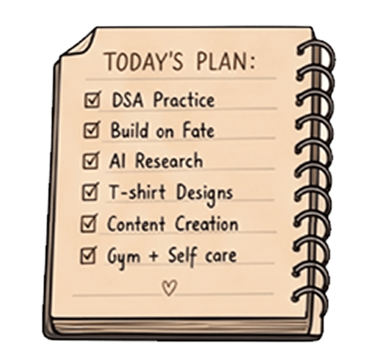 today's plan